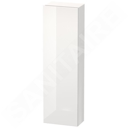 Duravit DuraStyle - Armoire haute 1400x400x240 mm, droite, blanc brillant DS1218R2222