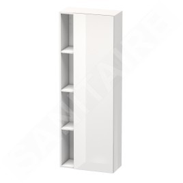Duravit DuraStyle - Armoire haute 1400x500x240 mm, droite, blanc brillant DS1238R2222