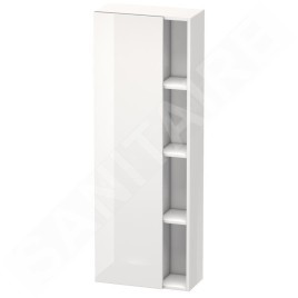 Duravit DuraStyle - Armoire haute 1400x500x240 mm, gauche, blanc brillant DS1238L2222