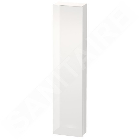 Duravit DuraStyle - Armoire haute 1800x400x240 mm, gauche, blanc brillant DS1228L2222