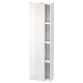 Duravit DuraStyle - Armoire haute 1800x500x240 mm, gauche, blanc brillant DS1248L2222