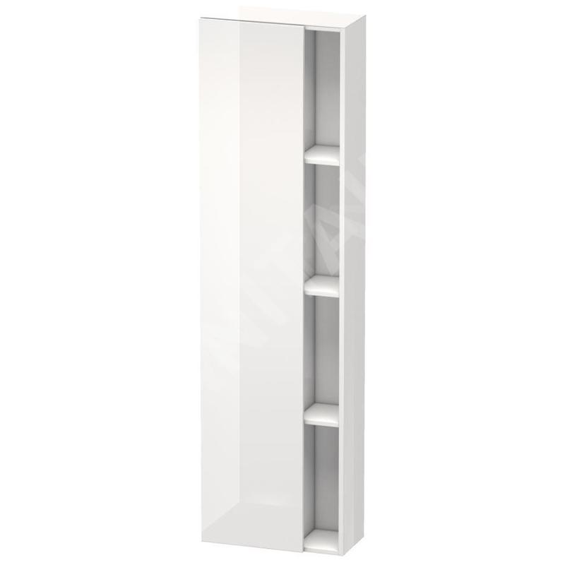 Duravit DuraStyle - Armoire haute 1800x500x240 mm, gauche, blanc brillant DS1248L2222