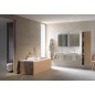 Duravit DuraStyle - Armoire haute 1800x500x240 mm, gauche, blanc brillant DS1248L2222