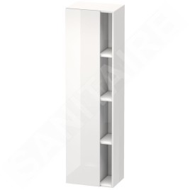 Duravit DuraStyle - Armoire haute 1800x500x360 mm, gauche, blanc brillant DS1249L2222
