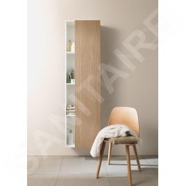 Duravit DuraStyle - Armoire haute 1800x500x360 mm, droite, blanc brillant DS1249R2222