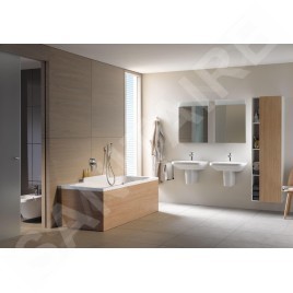 Duravit DuraStyle - Armoire haute 1800x500x360 mm, droite, blanc brillant DS1249R2222