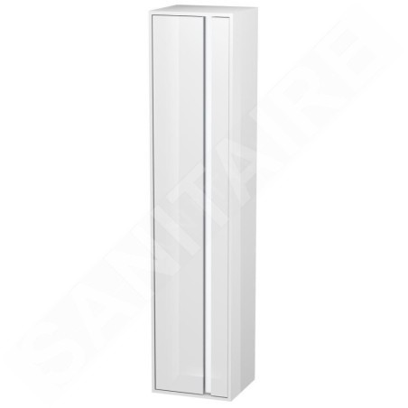 Duravit Ketho - Armoire haute 1800x400x360 mm, gauche, blanc brillant KT1255L2222