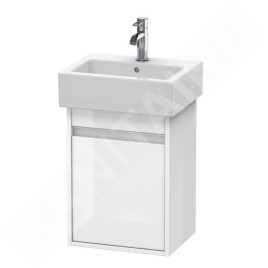 Duravit Ketho - Meuble-vasque, 550x400x320 mm, droite, blanc brillant KT6630R2222