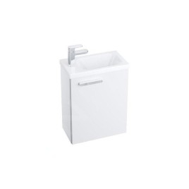 Ravak Chrome - Meuble vasque SD 400, 400x220x500 mm, blanc X000000538