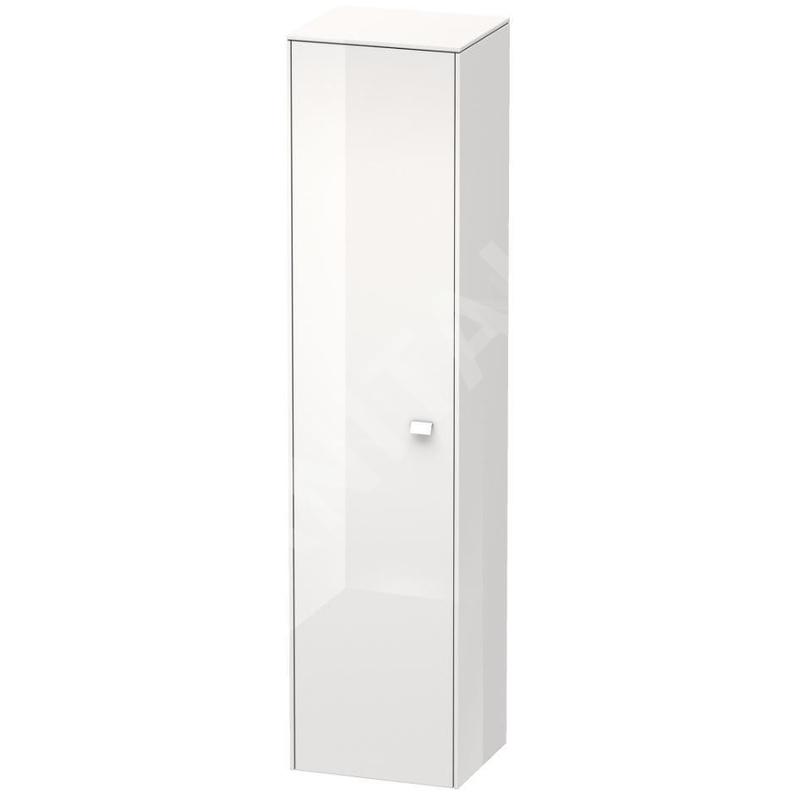 Duravit Brioso - Armoire haute 1770x420x360 mm, gauche, blanc brillant BR1330L2222