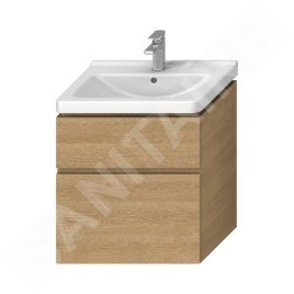 Jika Cubito Pure - Meuble sous lavabo 640x683 mm, chêne H40J4244025191