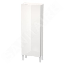 Duravit L-Cube - Armoire 1320x500x243 mm, gauche, blanc brillant LC1169L2222