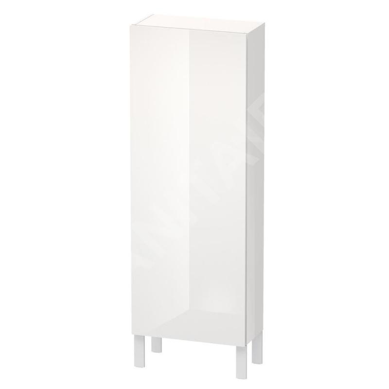 Duravit L-Cube - Armoire 1320x500x243 mm, droite, blanc brillant LC1169R2222