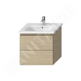 Jika Mio-N - Meuble pour lavabo 610x588x448 mm, frêne H40J7154013421