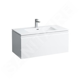 Laufen Pro S - Meuble avec lavabo, 1000x500 mm, 1 tiroirs, blanc mat H8609664631041