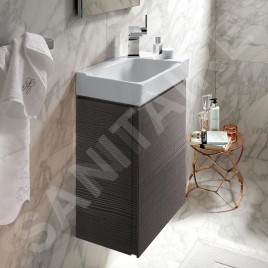 Geberit Xeno 2 - Meuble sous lave-mains 400 mm, gris 500.502.43.1
