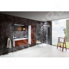 Ravak Clear - Armoire suspendue SB 400 R, 400x350x1550 mm, droite, blanc X000000763