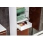 Ravak Clear - Armoire suspendue SB 400 R, 400x350x1550 mm, droite, blanc X000000763