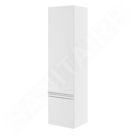 Ravak Clear - Armoire suspendue SB 400 L, 400x350x1550 mm, gauche, blanc X000000761