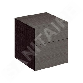 Geberit Xeno 2 - Meuble latéral 450x510 mm avec tiroirs, gris 500.504.43.1