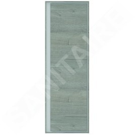 Ideal Standard Connect Air - Petite armoire haute 400x300x1.200 mm, chêne gris/blanc mat E0834PS
