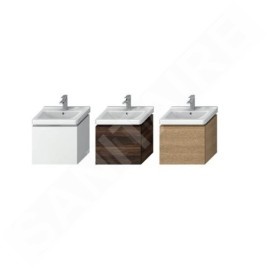 Jika Cubito - Meuble lavabo 590x480x427 mm, 1 tiroir, chêne H40J4233015191