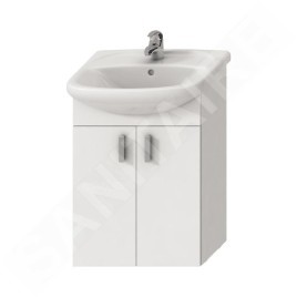Jika Lyra - Meuble pour lavabo 502x292x708 mm, blanc H4519524323001
