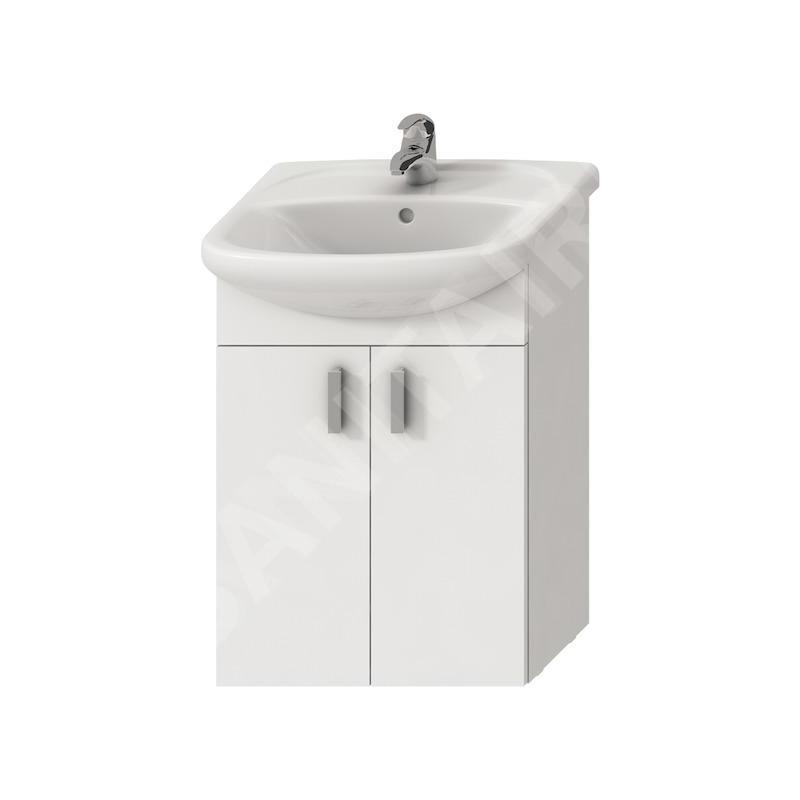 Jika Lyra - Meuble pour lavabo 502x292x708 mm, blanc H4519524323001