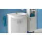Jika Lyra - Meuble pour lavabo 502x292x708 mm, blanc H4519524323001