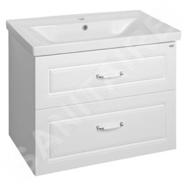 Aqualine Favolo - Meuble-vasque 765x600x446 mm, blanc mat FV280