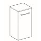 Geberit Selnova Square - Meuble latéral haut 650x330x297 mm, 1 porte, noyer clair hickory 501.275.00.1