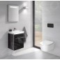 Villeroy & Boch Avento - Meuble-vasque, 430x514x352 mm, 1 porte, Crystal Black A88701B3