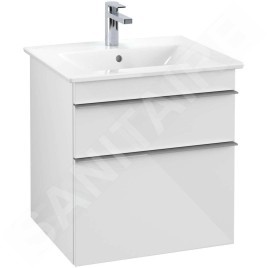 Villeroy & Boch Venticello - Meuble-vasque, 553x590x502 mm, 2 tiroirs, Glossy White A92301DH
