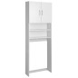 Aqualine Simplex Eco - Armoire pour lave-linge Simplex Eco 632x247x1903 mm, blanc SIME715