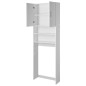 Aqualine Simplex Eco - Armoire pour lave-linge Simplex Eco 632x247x1903 mm, blanc SIME715