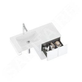 Ravak Balance - Meuble sous lavabo 600x500x465 mm, blanc X000001366