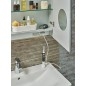 Ideal Standard Mirror&Light - Armoire de toilette avec éclairage LED et prise, 700x700 mm, aluminium T3439AL