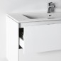 Laufen Pro S - Meuble avec lavabo, 1200x610x500 mm, 2 tiroirs, blanc mat H8649632601041