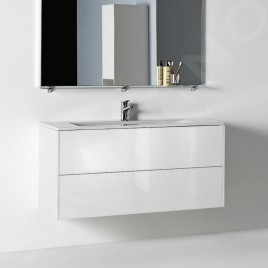 Laufen Pro S - Meuble avec lavabo, 1200x610x500 mm, 2 tiroirs, blanc mat H8649632601041