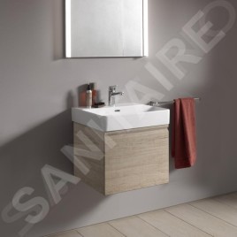 Laufen Pro S - Meuble pour lavabo, 510x370x390 mm, 1 tiroirs, chêne brillant H4830220954791
