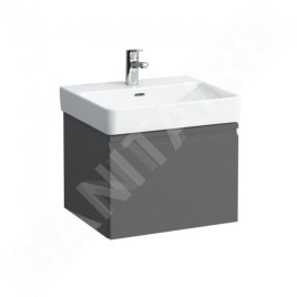 Laufen Pro S - Meuble pour lavabo 520x450x390 mm, 1 tiroir, graphite mat H4833510964801