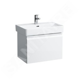 Laufen Pro S - Meuble pour lavabo , 550x370x390 mm, 1 tiroir, blanc mat H4830320954631