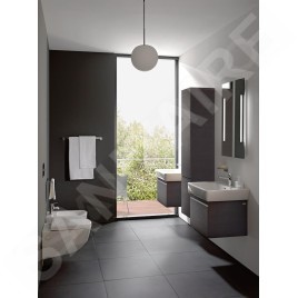 Laufen Pro - Meuble pour lavabo, 570x450x390 mm, 1 tiroir, wengé H4830410954231
