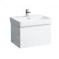 Laufen Pro S - Meuble pour lavabo, 615x450x390 mm, 1 tiroir, blanc brillant H4834220964751
