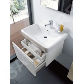 Laufen Pro S - Meuble pour lavabo, 615x450x390 mm, 1 tiroir, blanc brillant H4834220964751