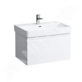 Laufen Pro S - Meuble pour lavabo, 665x450x390 mm, 1 tiroir, blanc brillant H4834520964751
