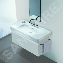 Laufen Pro - Meuble pour lavabo, 770x450x390 mm, 1 tiroir, blanc mat H4830610954631