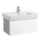 Laufen Pro - Meuble pour lavabo, 770x450x390 mm, 1 tiroir, blanc mat H4830620954631