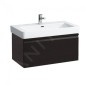 Laufen Pro S - Meuble pour lavabo, 810x450x390 mm, 1 tiroir, wengé H4835010964231
