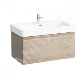Laufen Pro S - Meuble pour lavabo, 810x450x390 mm, 1 tiroirs, chêne clair H4835010964791